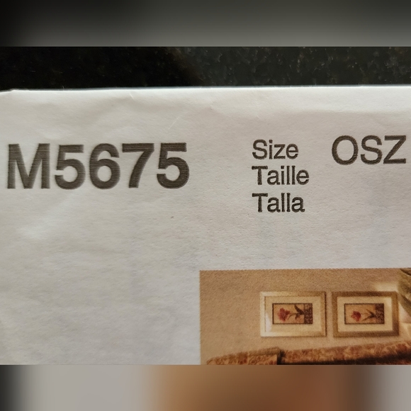 Custom window treatment "Home Dec in a Sec" McCalls sewing patterns #M5675, NEW! - Picture 13 of 14